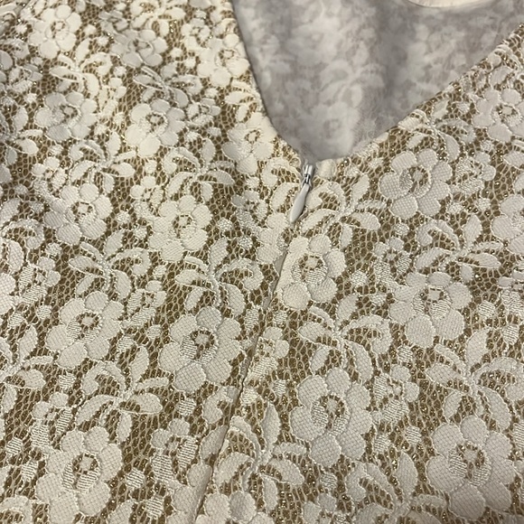 Gold glittery TFNC dress. Size small. Excellent condition. - Picture 8 of 8